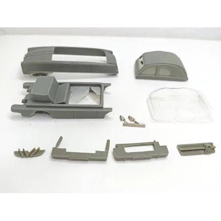 Incomplet : Kit Citroën 2CV Charbonneaux - Résine - 1:43