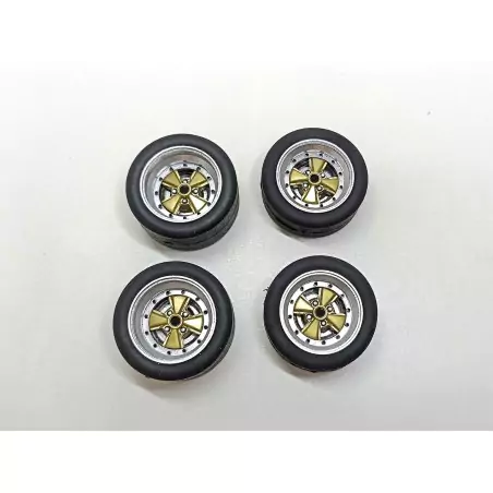 Jantes GOTTI - ø28.50 mm- Résine - 1:18