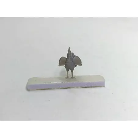 Diorama : 1 coq - H. 12.8 mm - Résine 3D - 1:43