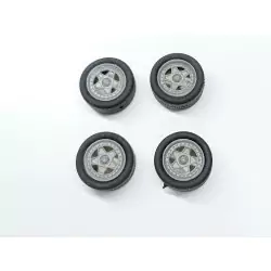 4 Roues F40 - Résine 3D - ø14 mm - 1:43
