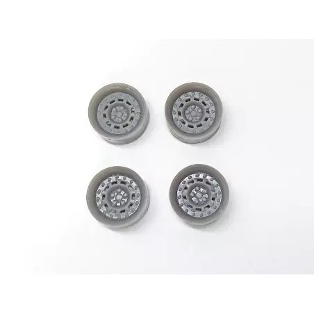 4 jantes Gotti 15" - ø16mm - Résine - 1:24