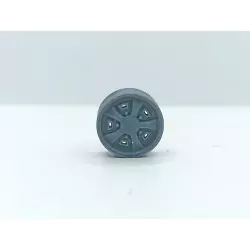 4 Jantes Citroën SM / DS Rallye - ø 9.50 mm - Résine 3D - 1:43