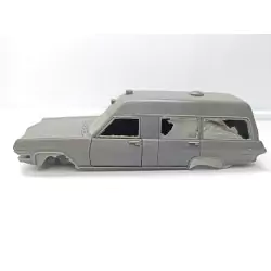 Incomplet : Kit OPEL Kapitan "Ambulance" 1965 - Résine - 1:43