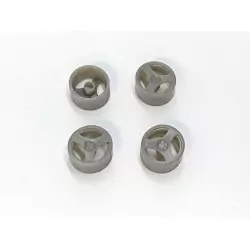 4 Jantes 18" - ø10.70 mm - Résine - 1:43
