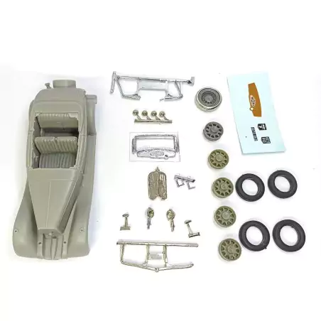Kit : PANHARD - 6 CS Cabriolet 1935 - Résine - 1:43