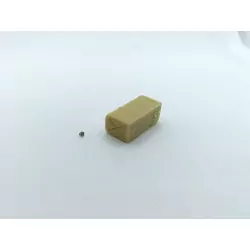 Réservoir en résine et bouchon laiton - Long 32.20 mm - CPC Production