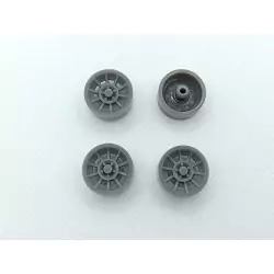 4 Jantes Dodge Charger RT10 - Résine 3D - 1:24