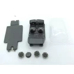 Kit incomplet : RENAULT CLIO coupé Sbarro 1999 - Résine - 1:43