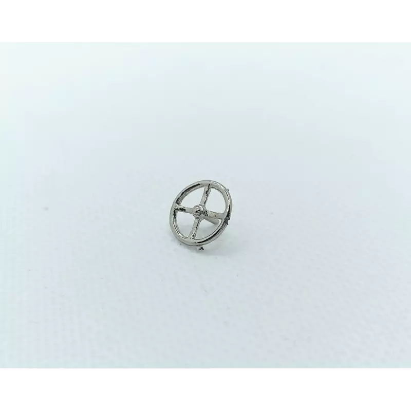 Volant 4 branches ø10 mm - White Metal - Ech 1:43