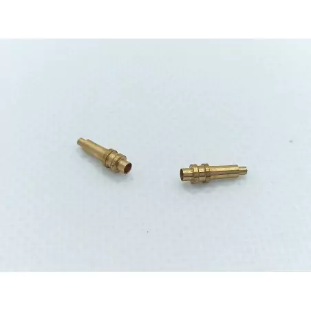 2 sorties de lance - Long. 10.50 mm - Laiton - CPC Production