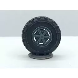 Roue de camion ø25.50 mm - Résine - 1:43 - À l'unité