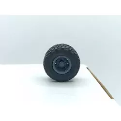 Roues arrières doubles de camion ø25.50 mm - Résine - 1:43 - À l'unité