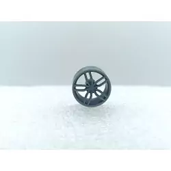 4 jantes 5 branches ø 11.60 mm - Résine 3D - 1:43