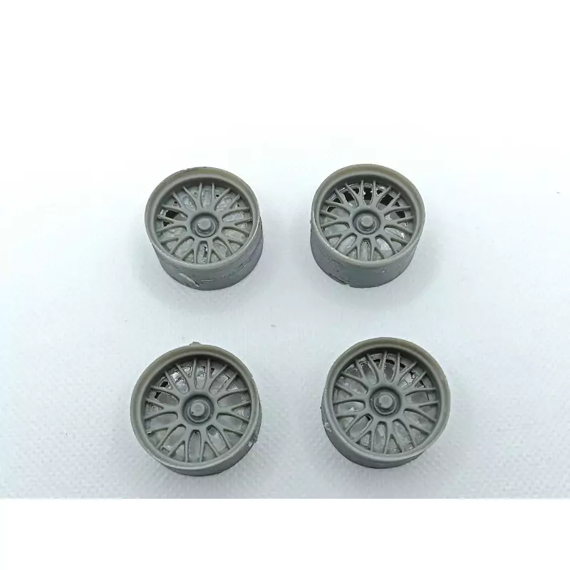 4 jantes ø29 mm - Résine - 1:18