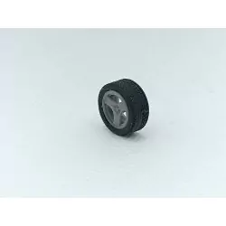 4 roues 3 branches ø15.50 mm - Résine - 3D Creative - 1:43