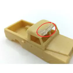 En l'état : Carrosserie Land Rover - Résine - 1:43