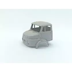 En l'état : Cabine MERCEDES - Résine - 1:43