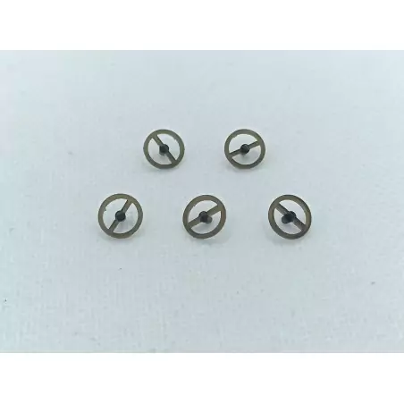 5 volants 2 branches ø8mm - Résine - 3D Creative