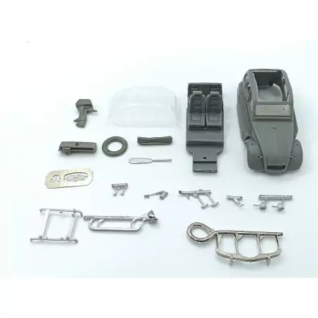 Kit incomplet : Citroën 2CV Amphibie - Résine - 1:43