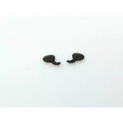 Rétroviseurs 4.50mm Noir - Résine 3D - 1:43