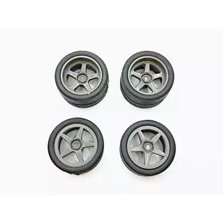 4 roues 5 branches ø35mm - VM - 1:18