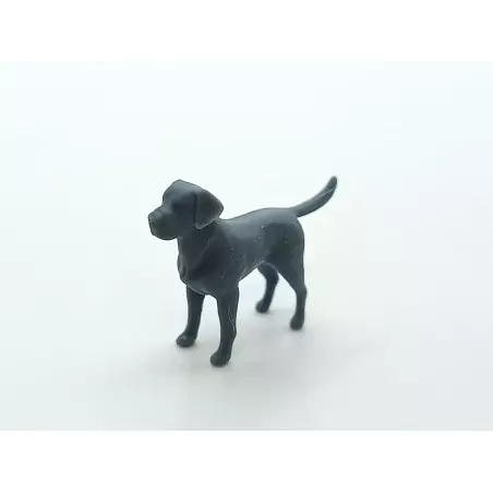 Diorama : Labrador - Résine 3D - 1:43