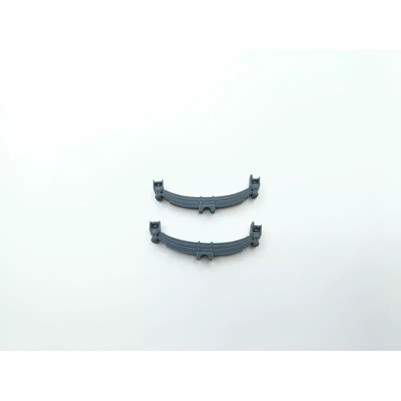 2 ressorts à lame pour camion - 4cm - 1:43