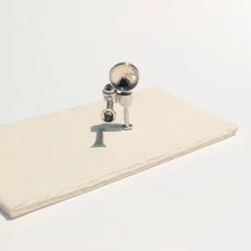 Phare ø6 + Trompette de Klaxon - White Metal - 1:43 - À l'unité
