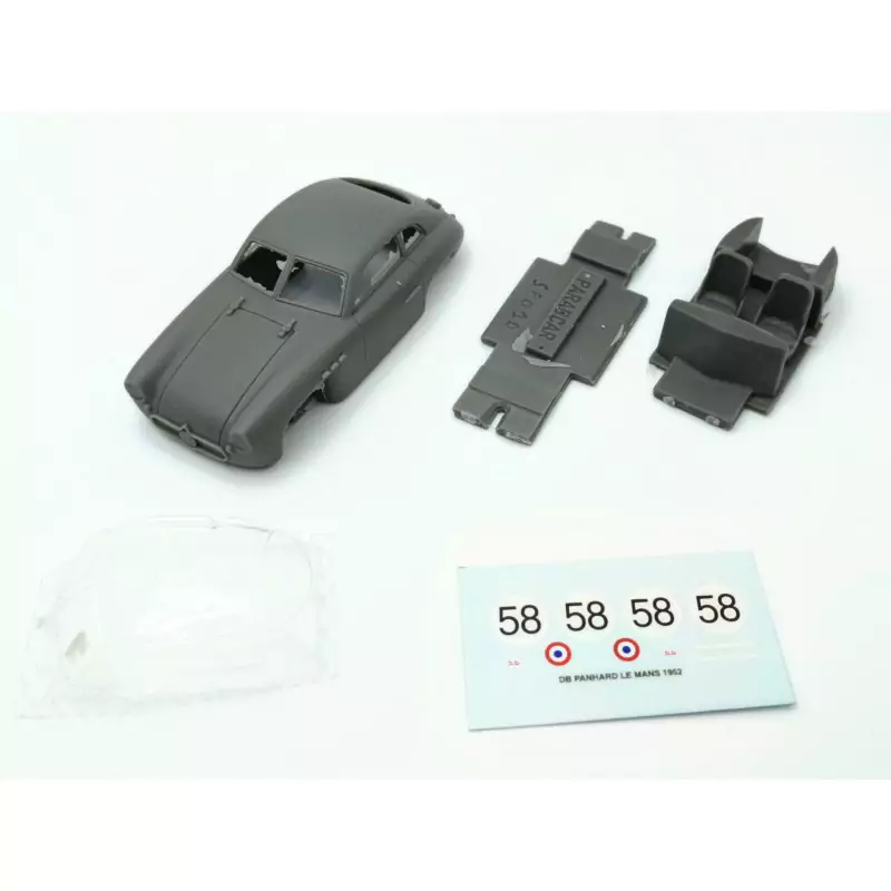 Kit Incomplet : PANHARD Coach Le Mans 1952 - N°58 - Résine - 1:43