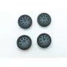 4 roues ø15.30 mm (type Renault) - 3D Creative - 1:43