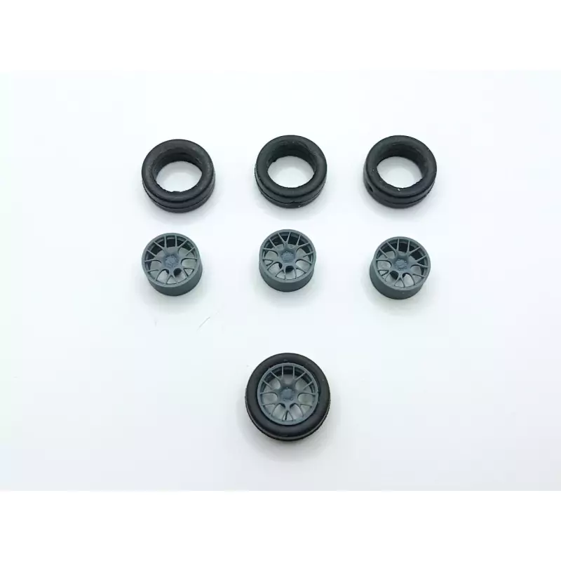 4 roues 15.30 mm - 3D Creative - 1:43