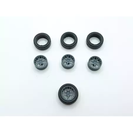 4 roues 15.30 mm - 3D Creative - 1:43