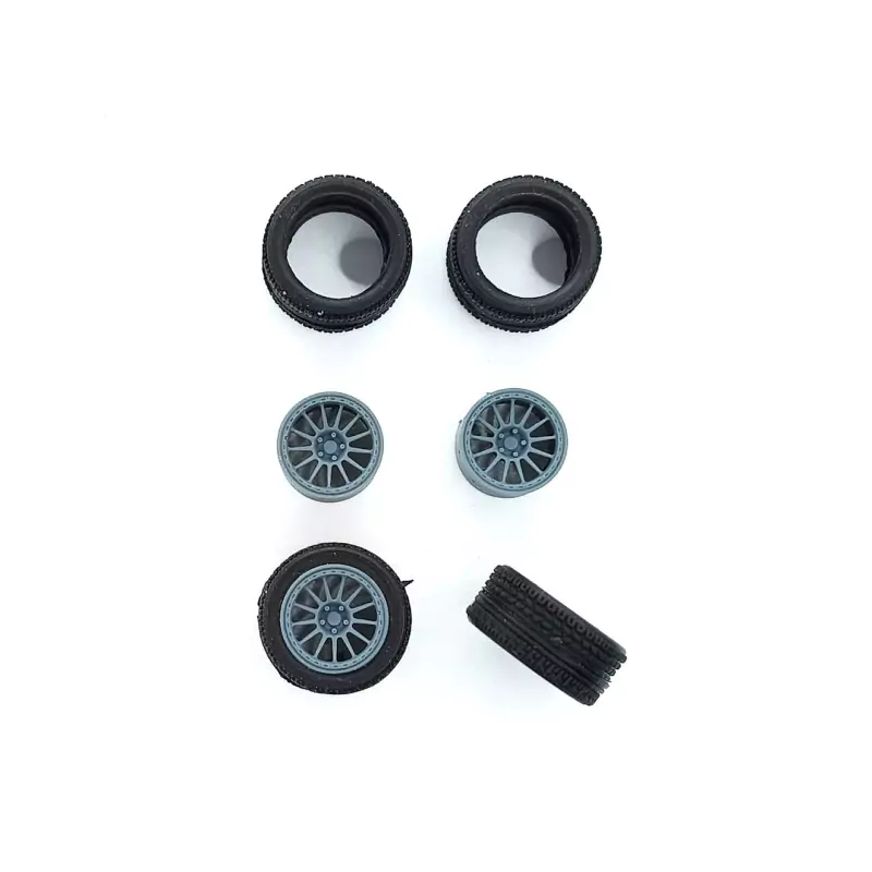 4 roues ø14.70 mm - 3D Creative - 1:43