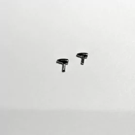 2 Phares/Clignotants en White Metal - Longueur 4 mm - 1:43