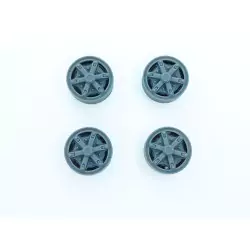 4 jantes Camions ø17.50 mm - 3D Creative - 1:43