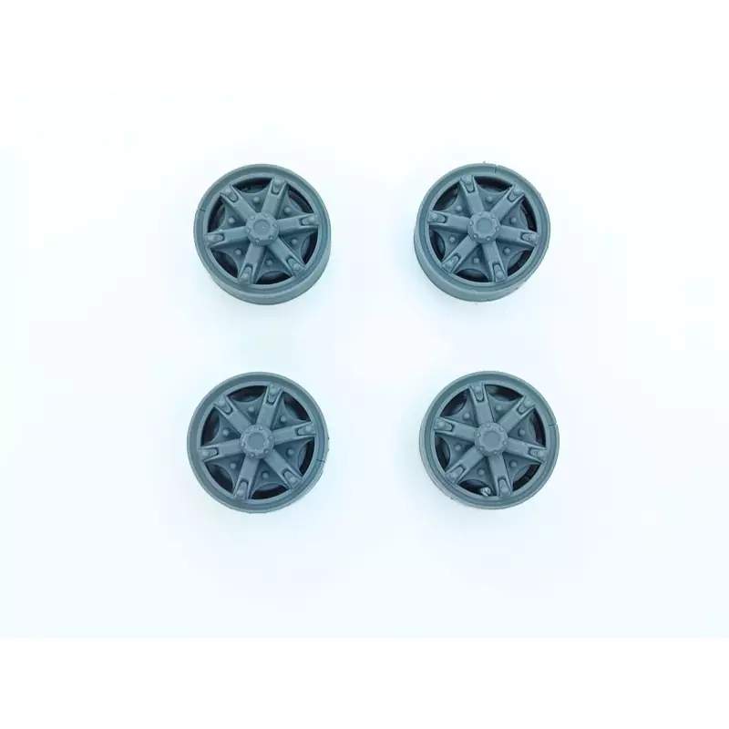4 jantes Camions ø17.50 mm - 3D Creative - 1:43