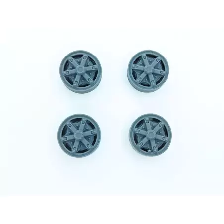 4 jantes Camions ø17.50 mm - 3D Creative - 1:43