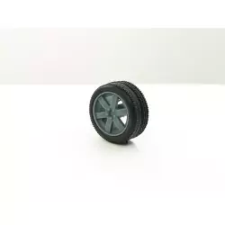 4 roues ø15.30 mm avec jantes 6 branches - 3D Creative - 1:43