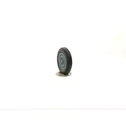 4 roues ø15.80 mm - Citroën 2V, Mehari... - 3D Creative - 1:43