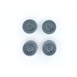 4 jantes Bugatti LM ø11.50 mm - 3D CREATIVE - 1:43