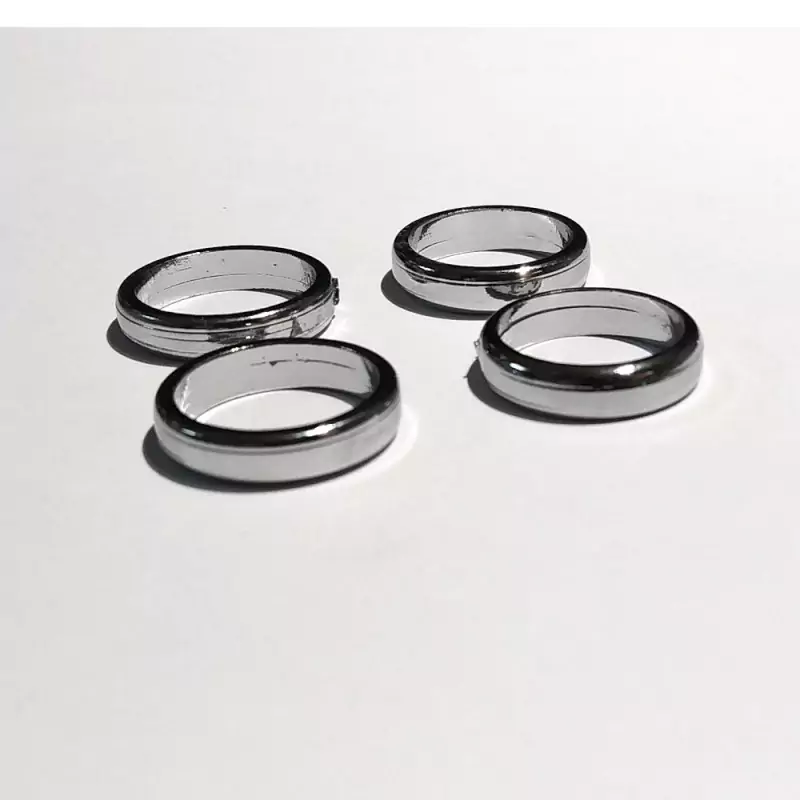 4 caches "roue de secours" Panhard - White Metal - ø18mm |Pièces et...