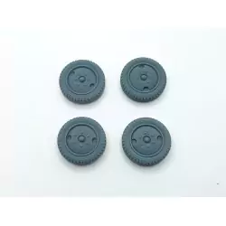 4 roues Citroën - ø20.30 mm - 3D CREATIVE - 1:43
