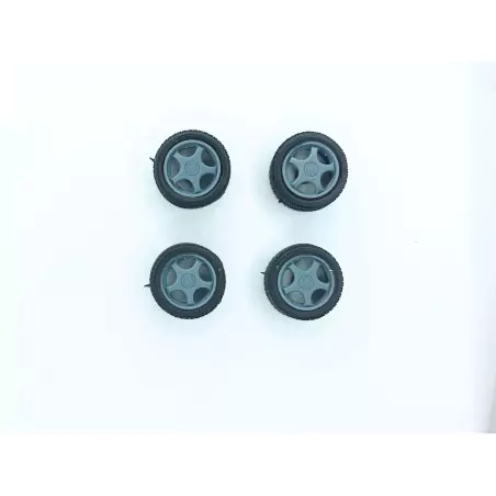 4 roues 5 branches ø15.50mm - 3D CREATIVE - 1:43