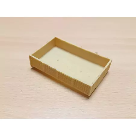 En l'état : Caisse 9 x 5.60 cm - Résine - 1:43