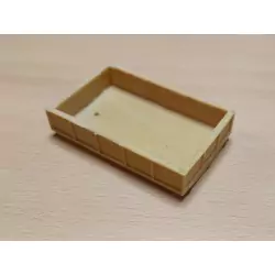 En l'état : Caisse 9.2 x 5.60 cm - Résine - 1:43