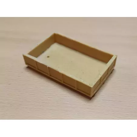 En l'état : Caisse 9.2 x 5.60 cm - Résine - 1:43