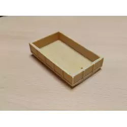En l'état : Caisse 9.2 x 5.60 cm - Résine - 1:43