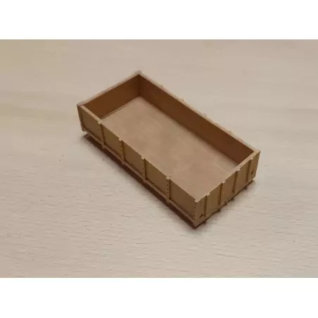 En l'état : Caisse 10 x 4.80 cm - Résine - 1:43