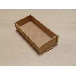 En l'état : Caisse 10 x 4.80 cm - Résine - 1:43