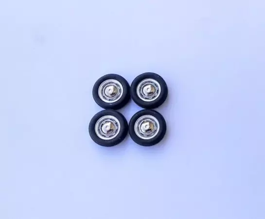 4 roues complètes - Diam. 14.40 - Ech. 1:43 |Pièces et kits pour vo...